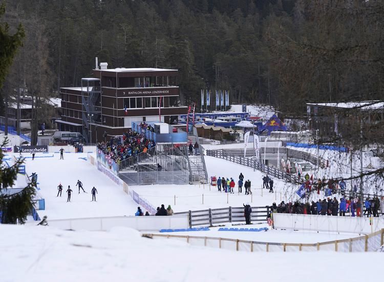 Biathlon Arena Lenzerheide Arena Wettkampf