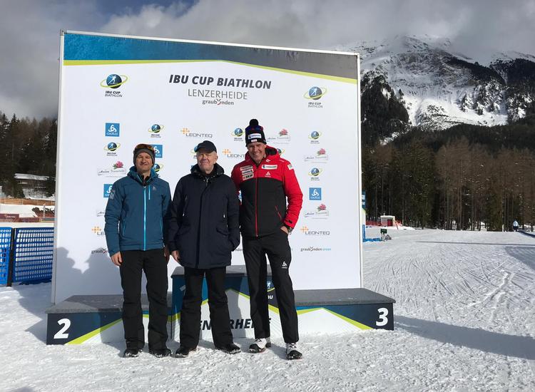 IBU Präsident Dahlin am IBU Cup
