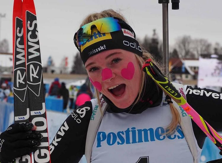 Junioren-WM Otepää Amy Baserga