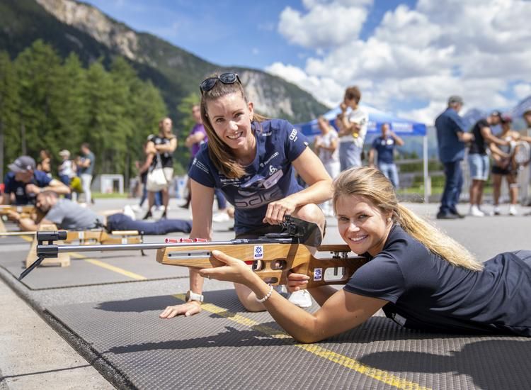 Selina Gasparin und Corinne Suter