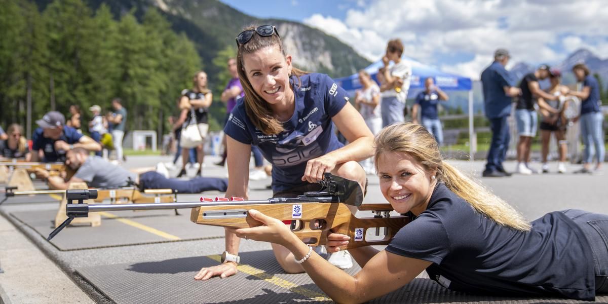 Selina Gasparin und Corinne Suter