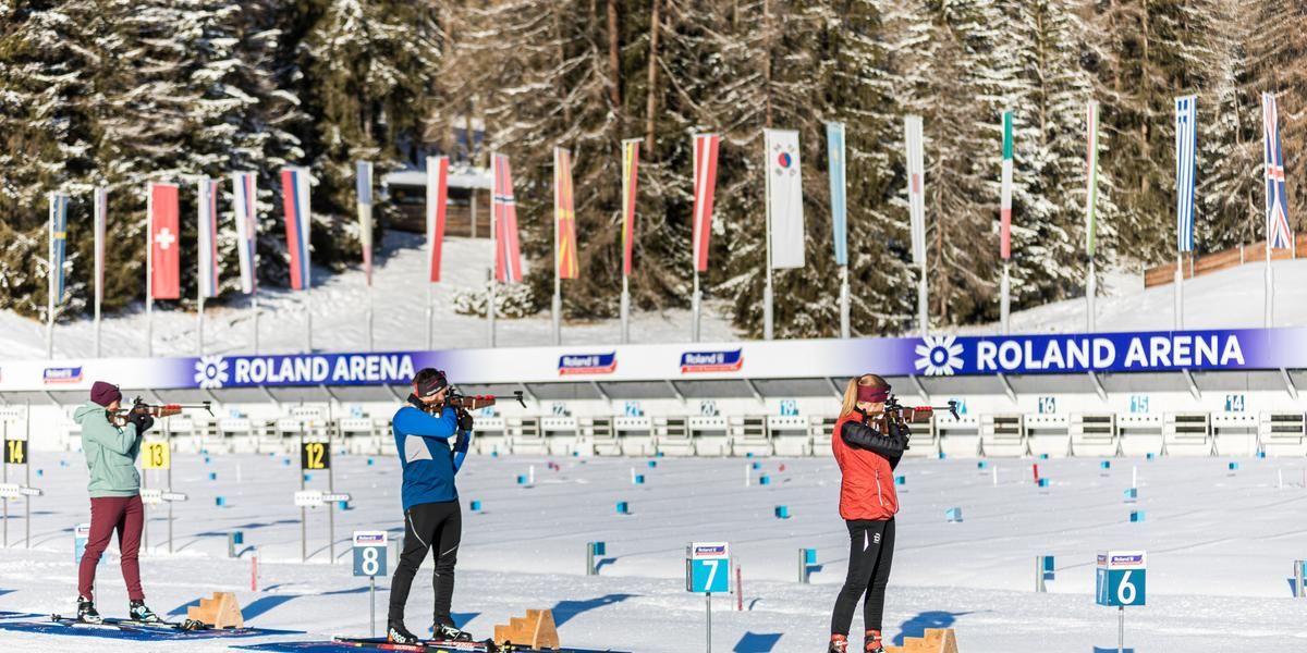 Roland Arena, Camp be a biathlete