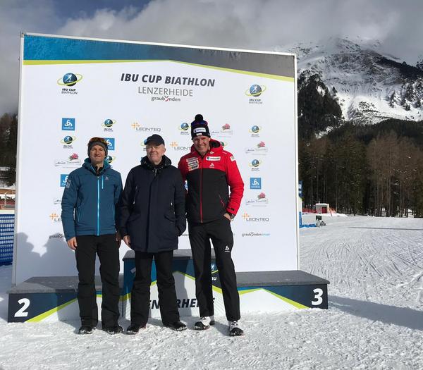 IBU Präsident Dahlin am IBU Cup