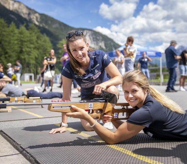 Selina Gasparin und Corinne Suter